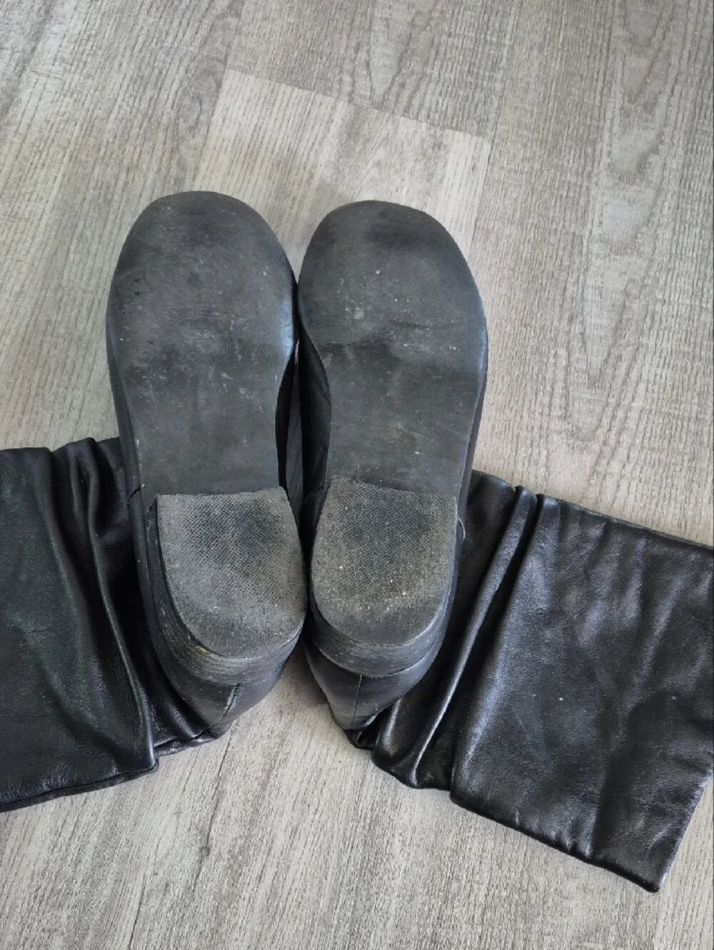 Women's Black Leather Boots